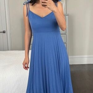 Sezane Nissa Dress Blue: Size 36/4